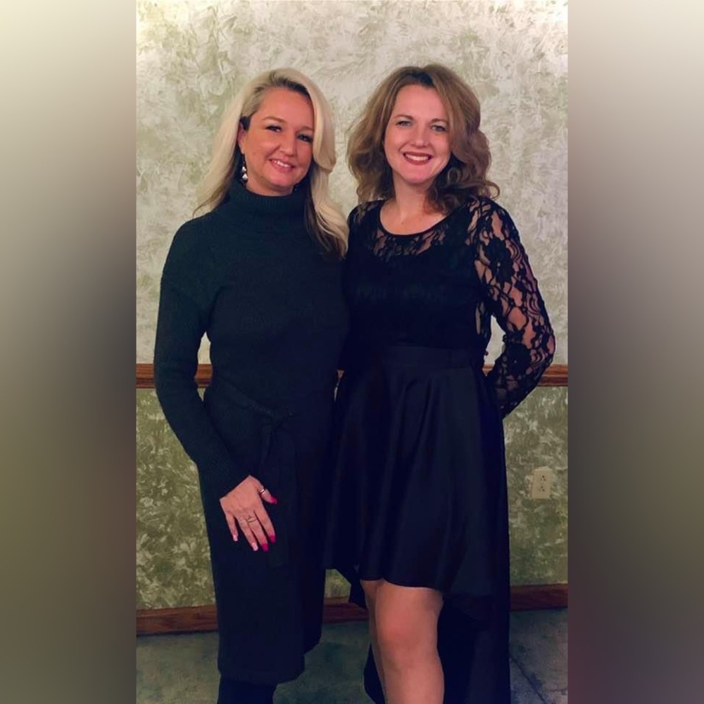 Beautiful lace low/ high dress